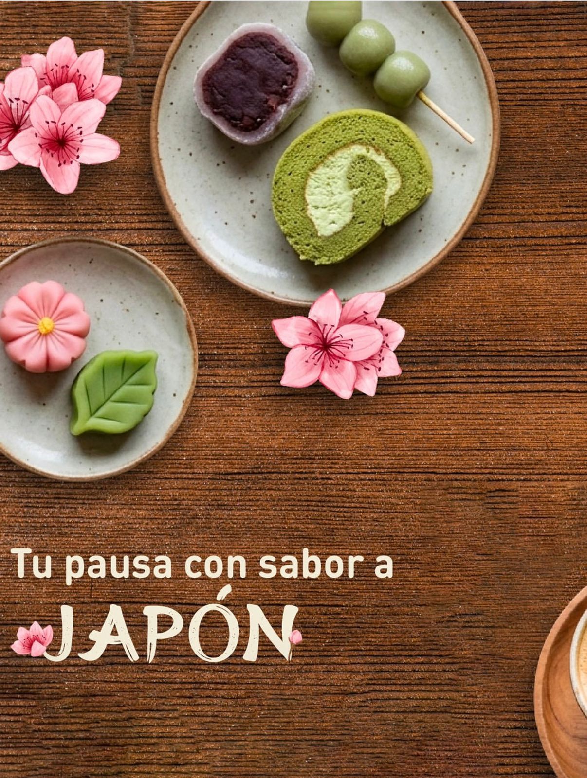 Postres japoneses Nagare